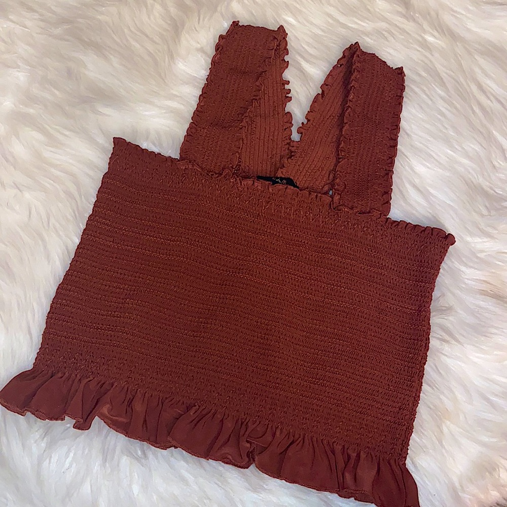 Sexy rust color halter tube for YOU💕
